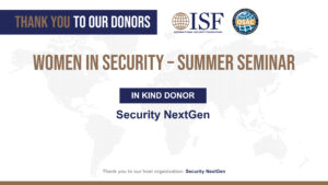 , ISF-Funded OSAC Events Round-Up